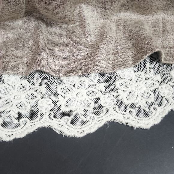 Umgee Light greyish brown long sleeve tunic top. Size Small  (PP4) - Picture 9 of 10